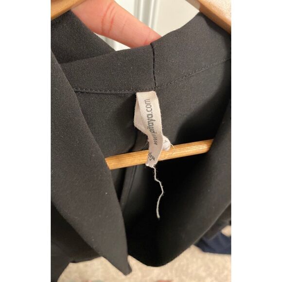 Pitaya Black Blazer single gold button lapel cuff size S - Picture 3 of 3